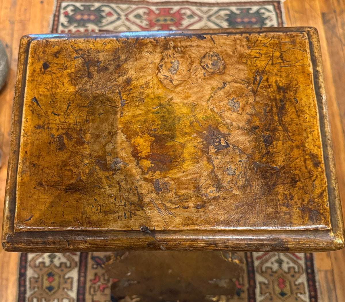16th Century Italian Giltwood Pedestal