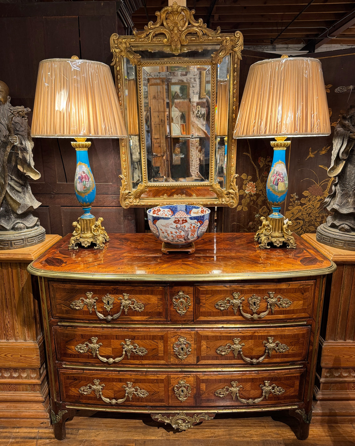 Late 18th Century Inlaid French Commode