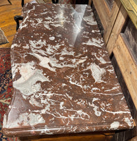 18th Century Southern French Marble Top Bombe Commode