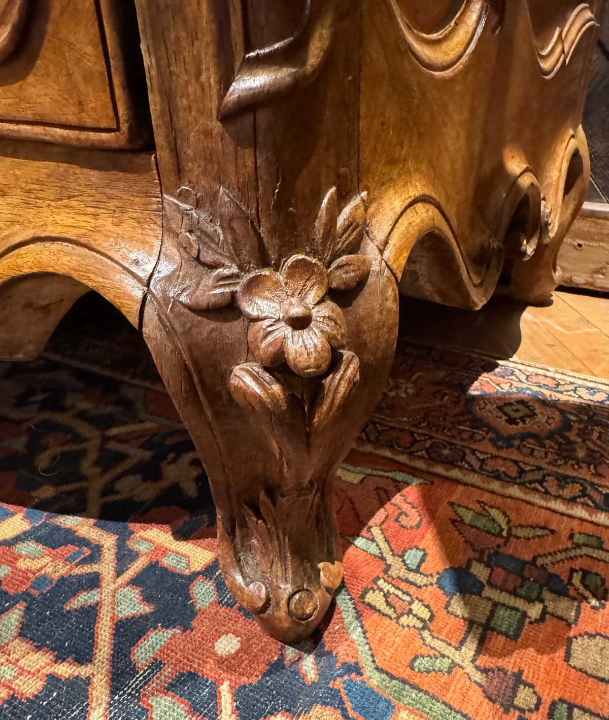18th Century Southern French Marble Top Bombe Commode
