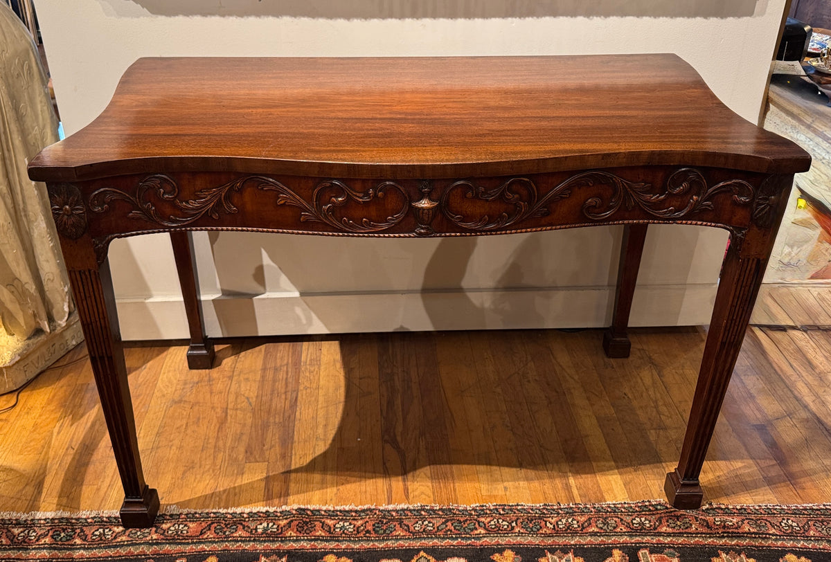 Fine George III Neoclassical Mahogany Serving Table