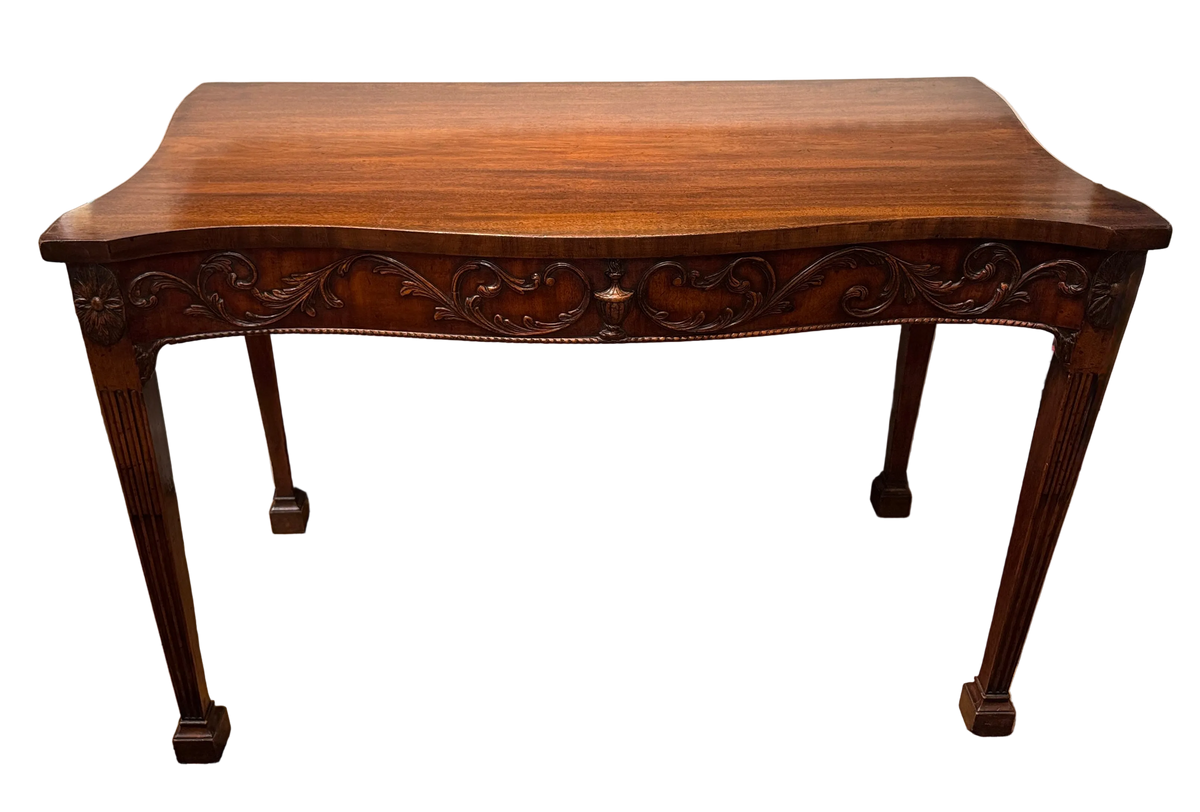 Fine George III Neoclassical Mahogany Serving Table
