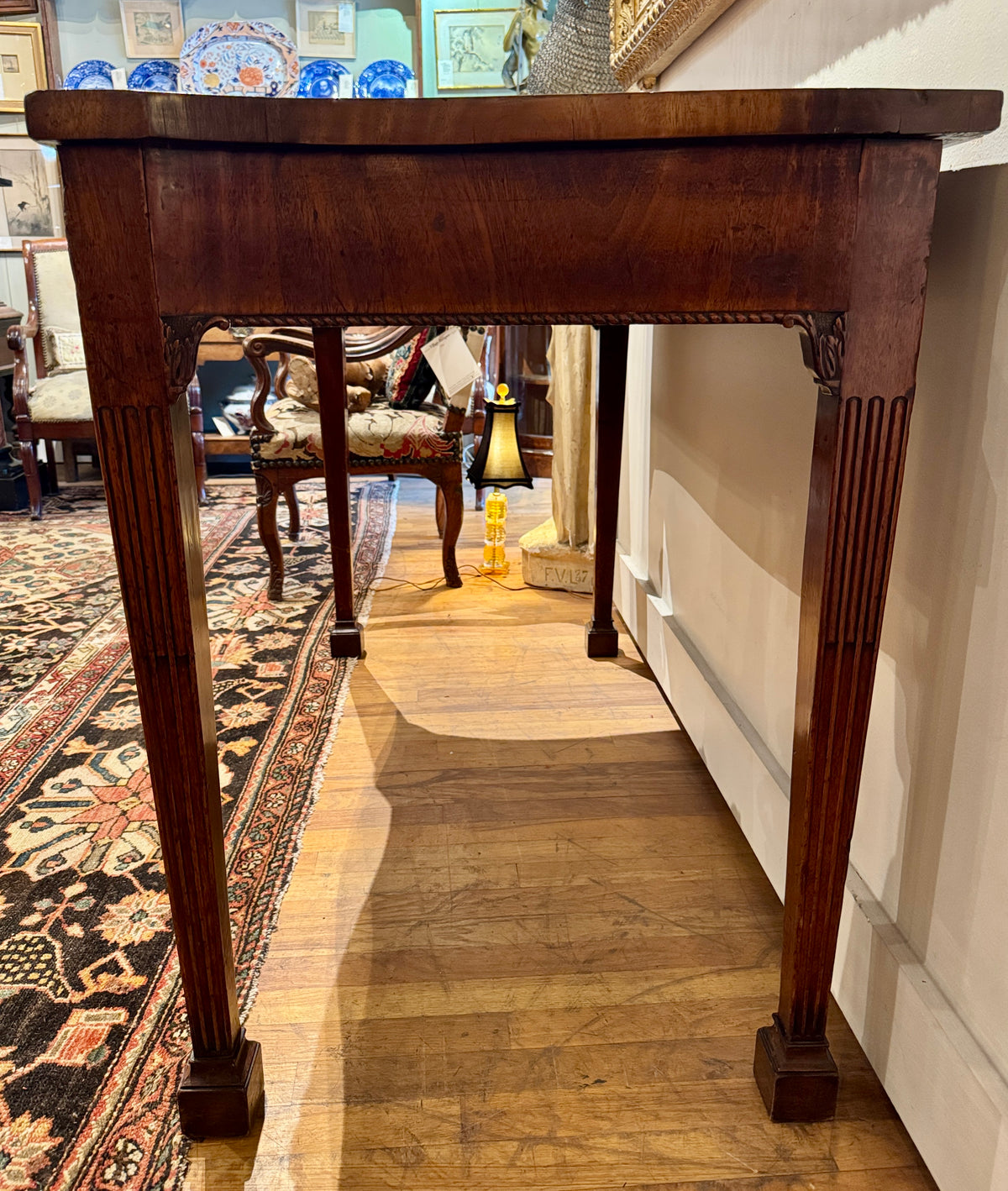 Fine George III Neoclassical Mahogany Serving Table
