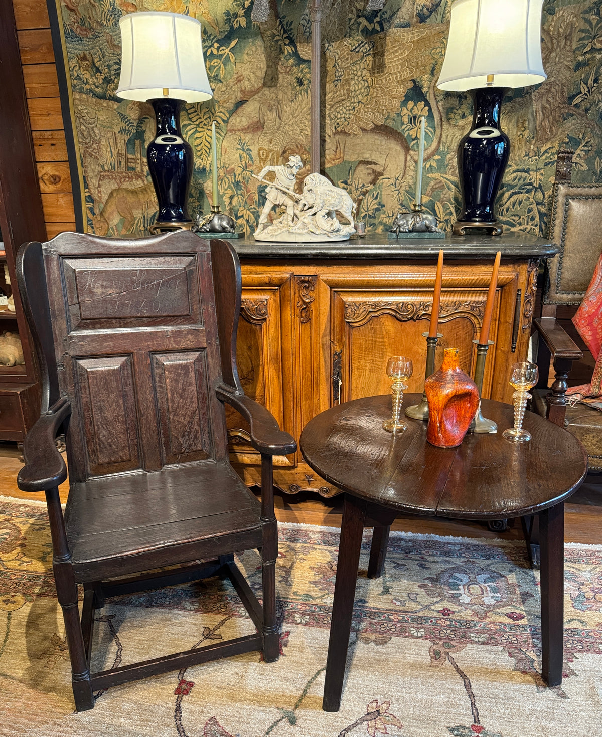 18th Century Welsh Lambing Chair