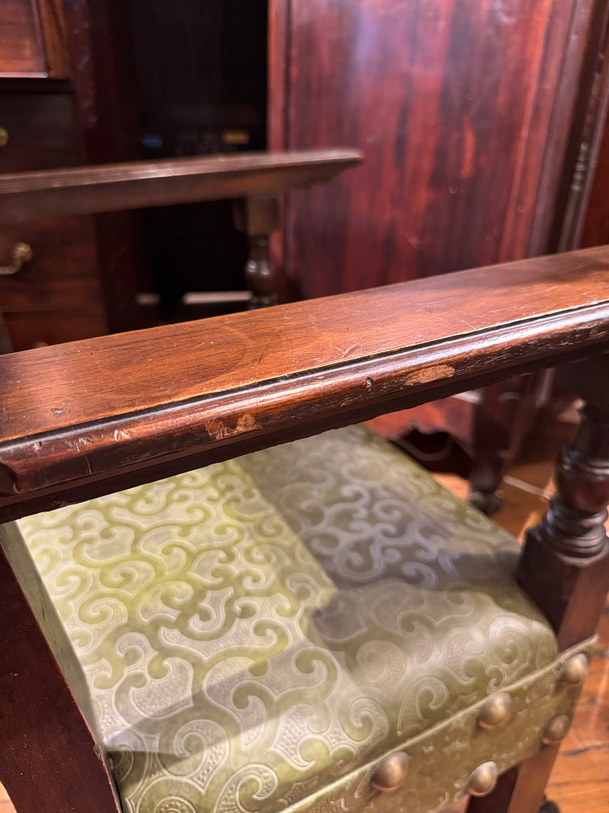Monumental Late 19th Century Italian Baroque Throne Chair