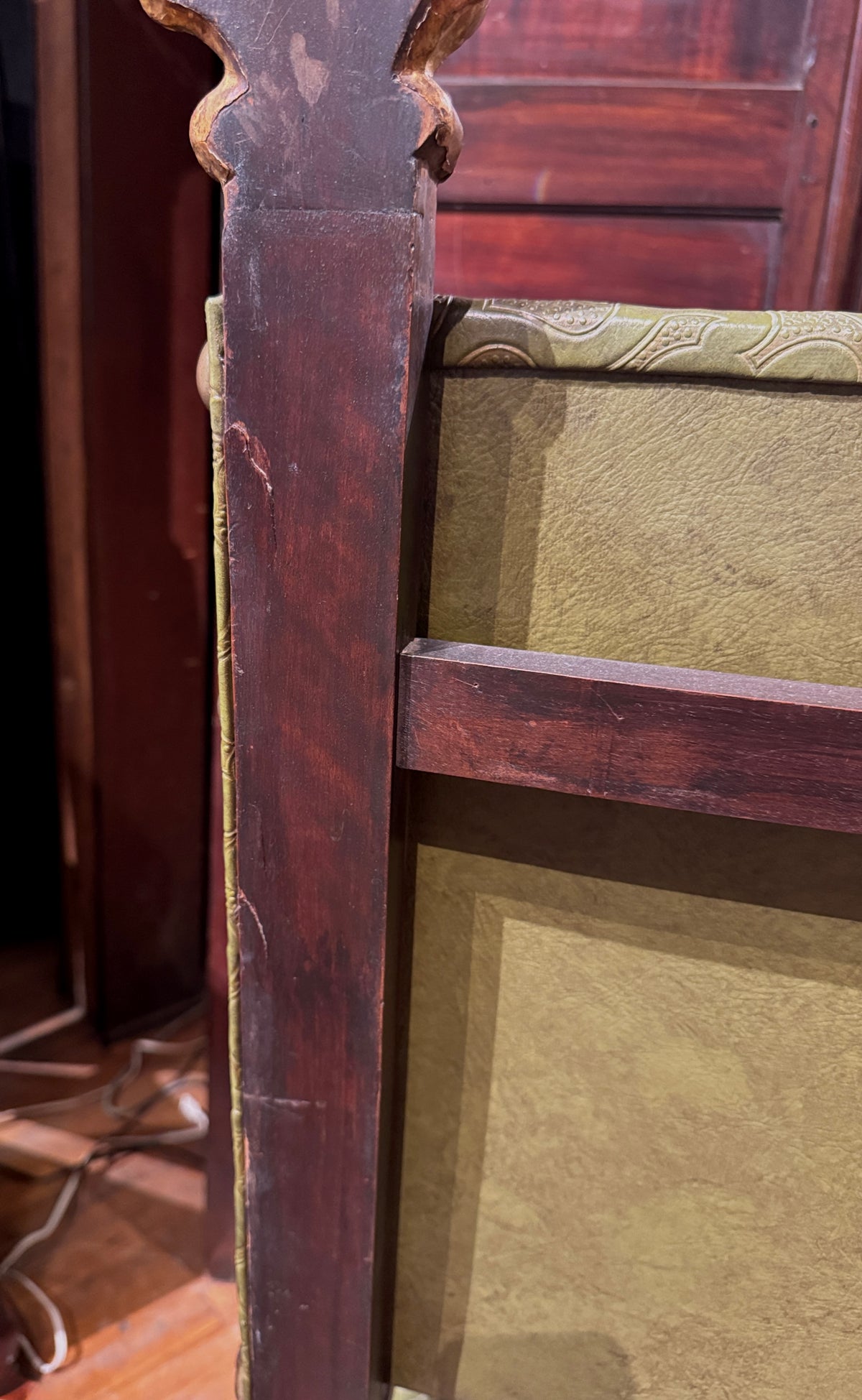 Monumental Late 19th Century Italian Baroque Throne Chair