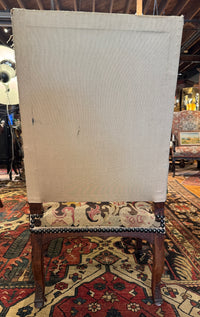 18th Century French Louis XIV-Regence Needlepoint Fauteuil