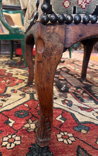 18th Century French Louis XIV-Regence Needlepoint Fauteuil