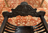 19th Century Carved Italian Campaign Chair