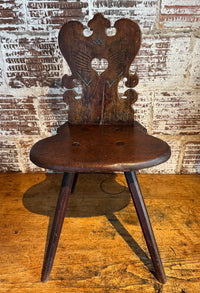 18th Century Austrian Hapsburg Empire Betrothal Chair