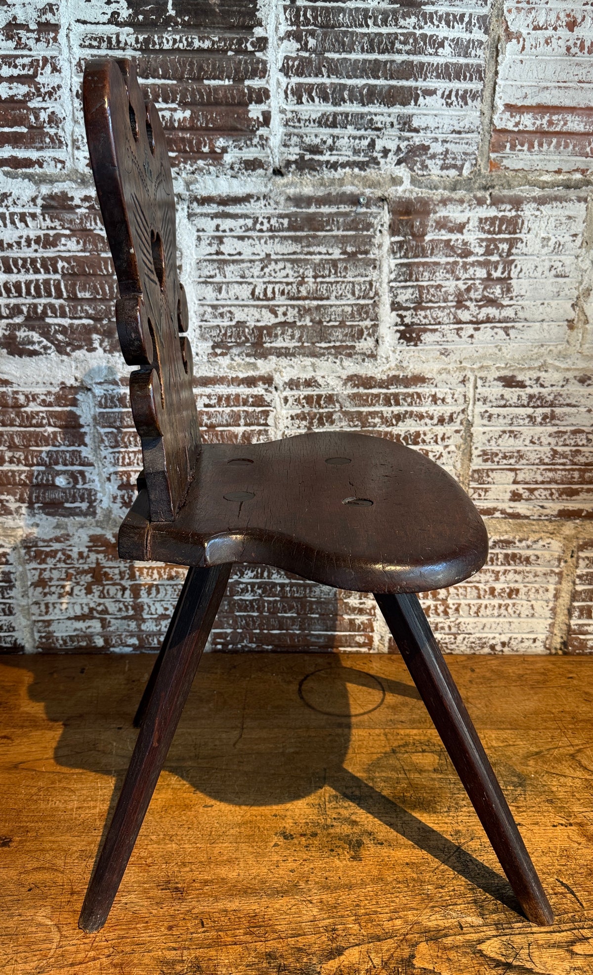 18th Century Austrian Hapsburg Empire Betrothal Chair
