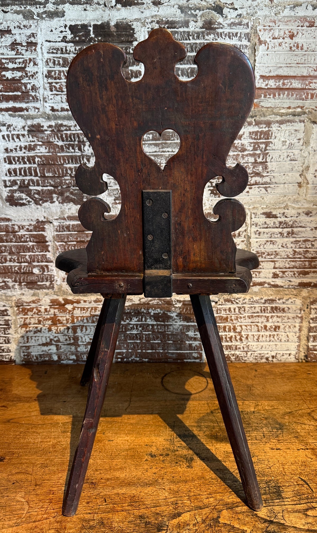 18th Century Austrian Hapsburg Empire Betrothal Chair