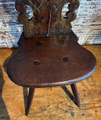 18th Century Austrian Hapsburg Empire Betrothal Chair