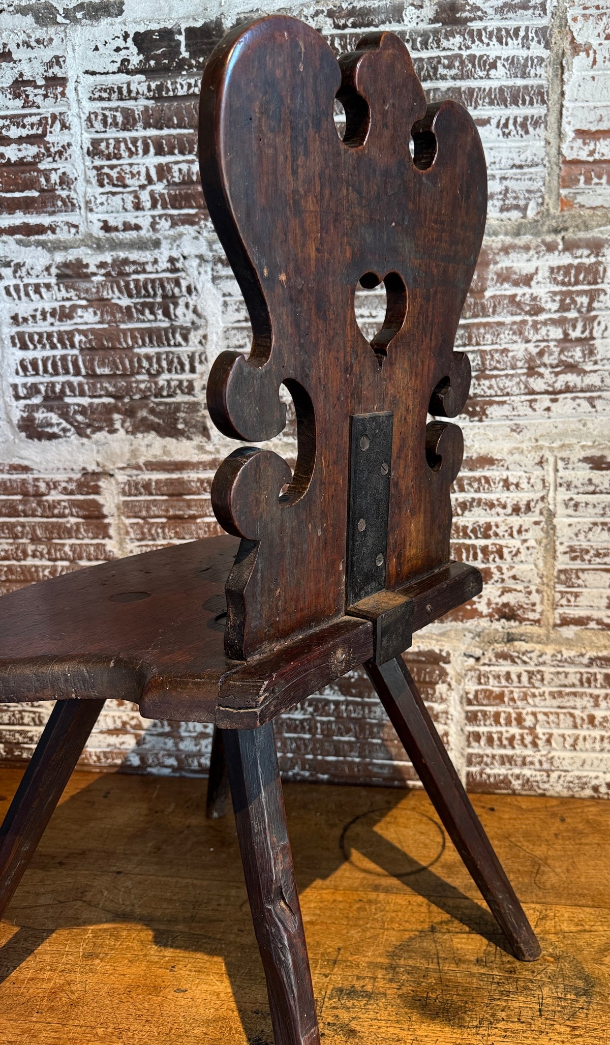 18th Century Austrian Hapsburg Empire Betrothal Chair
