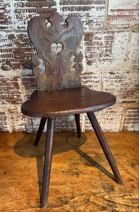 18th Century Austrian Hapsburg Empire Betrothal Chair