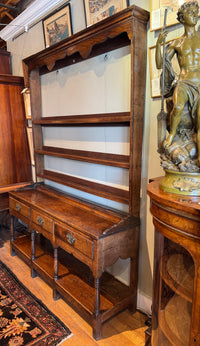 Early 18th Century Open Back Welsh Dresser