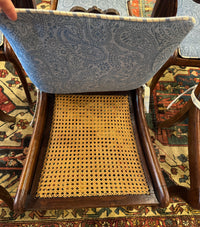 Set of 6 English Regency Mahogany Caned Dining Chairs