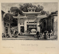 "Entrance Into the City of Amoy," Engraving After Thomas Allom
