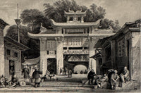 "Entrance Into the City of Amoy," Engraving After Thomas Allom