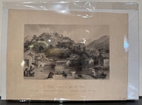 "British Encampment on Irgao-Shan, Chusan," Engraving After Thomas Allom