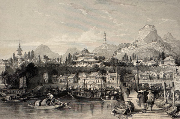 "The Tae-ping Shaou Kwan," Engraving After Thomas Allom