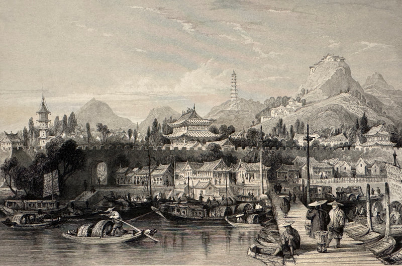 "The Tae-ping Shaou Kwan," Engraving After Thomas Allom