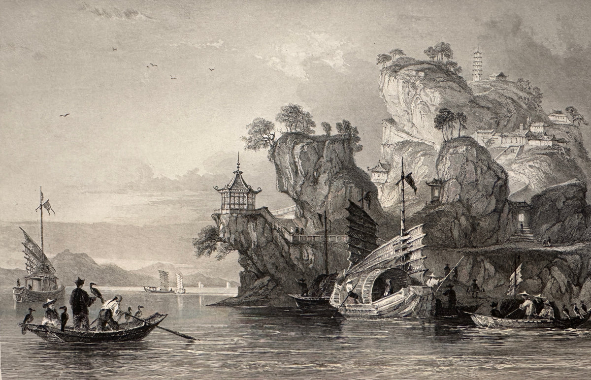 "Imperial Palace At Tseaou-shan," Engraving After Thomas Allom
