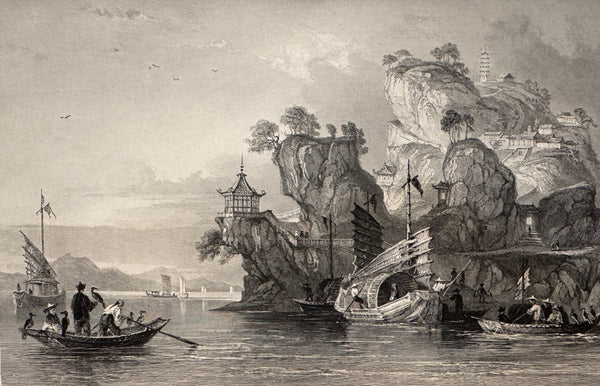 "Imperial Palace At Tseaou-shan," Engraving After Thomas Allom