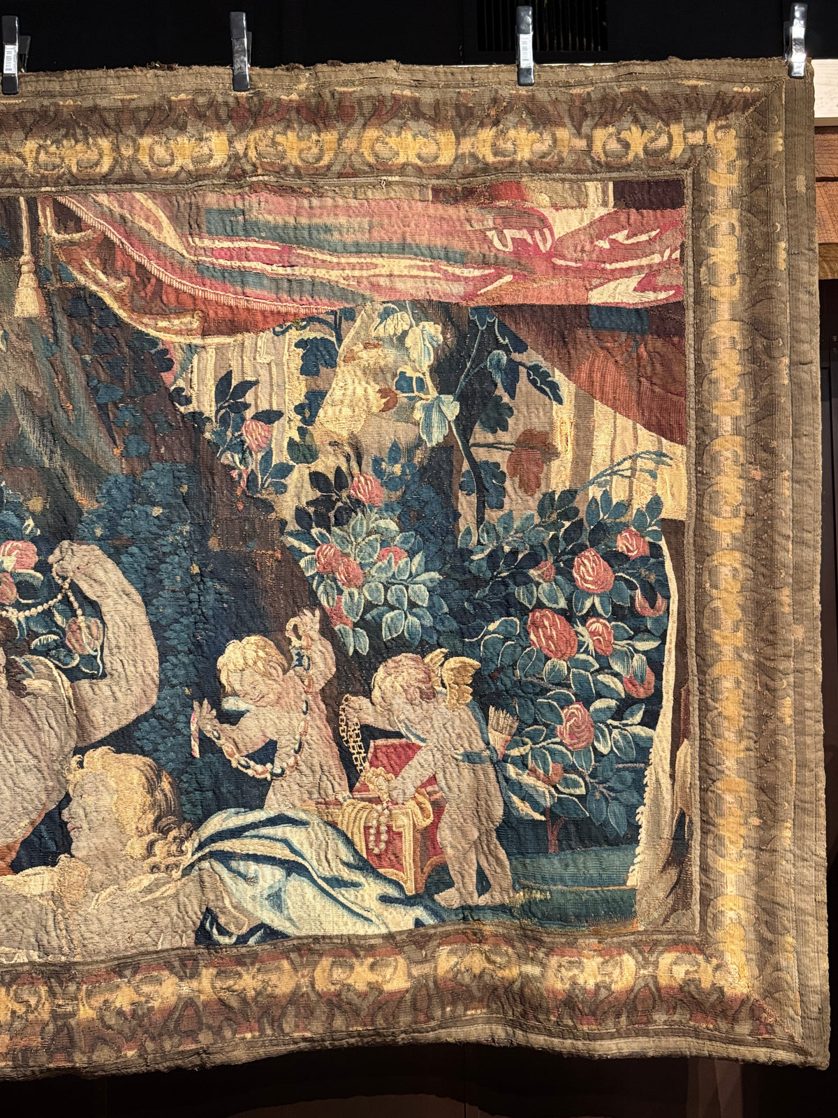 Late 17th Century French Tapestry, "Rinaldo and Armida"