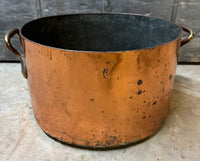 Large Mid 19th Century Copper Cauldron