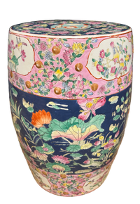 Famille Rose Garden Stool
