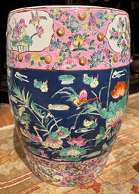 Famille Rose Garden Stool