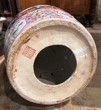 Famille Rose Garden Stool