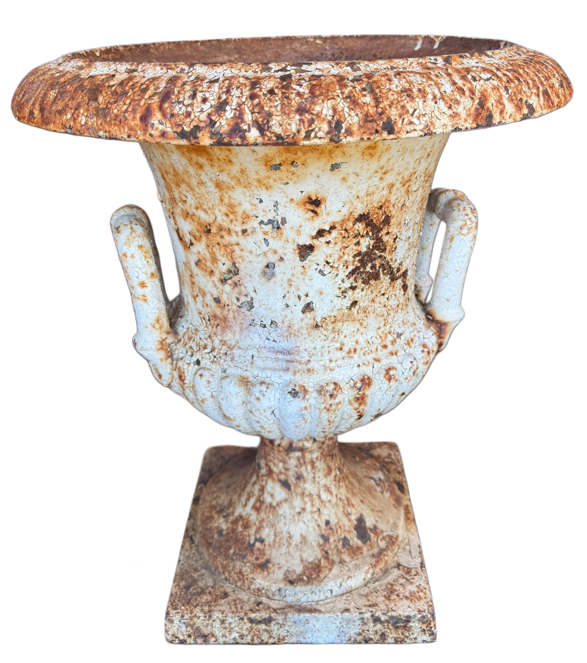 19th Century Neoclassical Style Cast Iron Urn