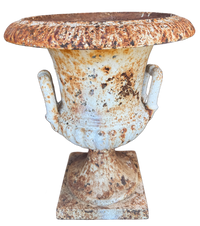 19th Century Neoclassical Style Cast Iron Urn