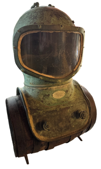Morse Shallow Diver's Helmet Circa 1946