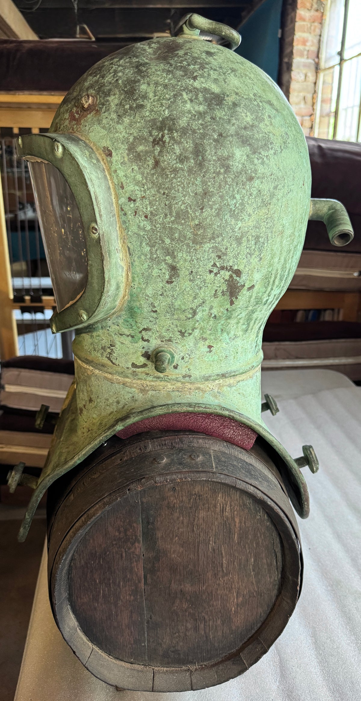 Morse Shallow Diver's Helmet Circa 1946