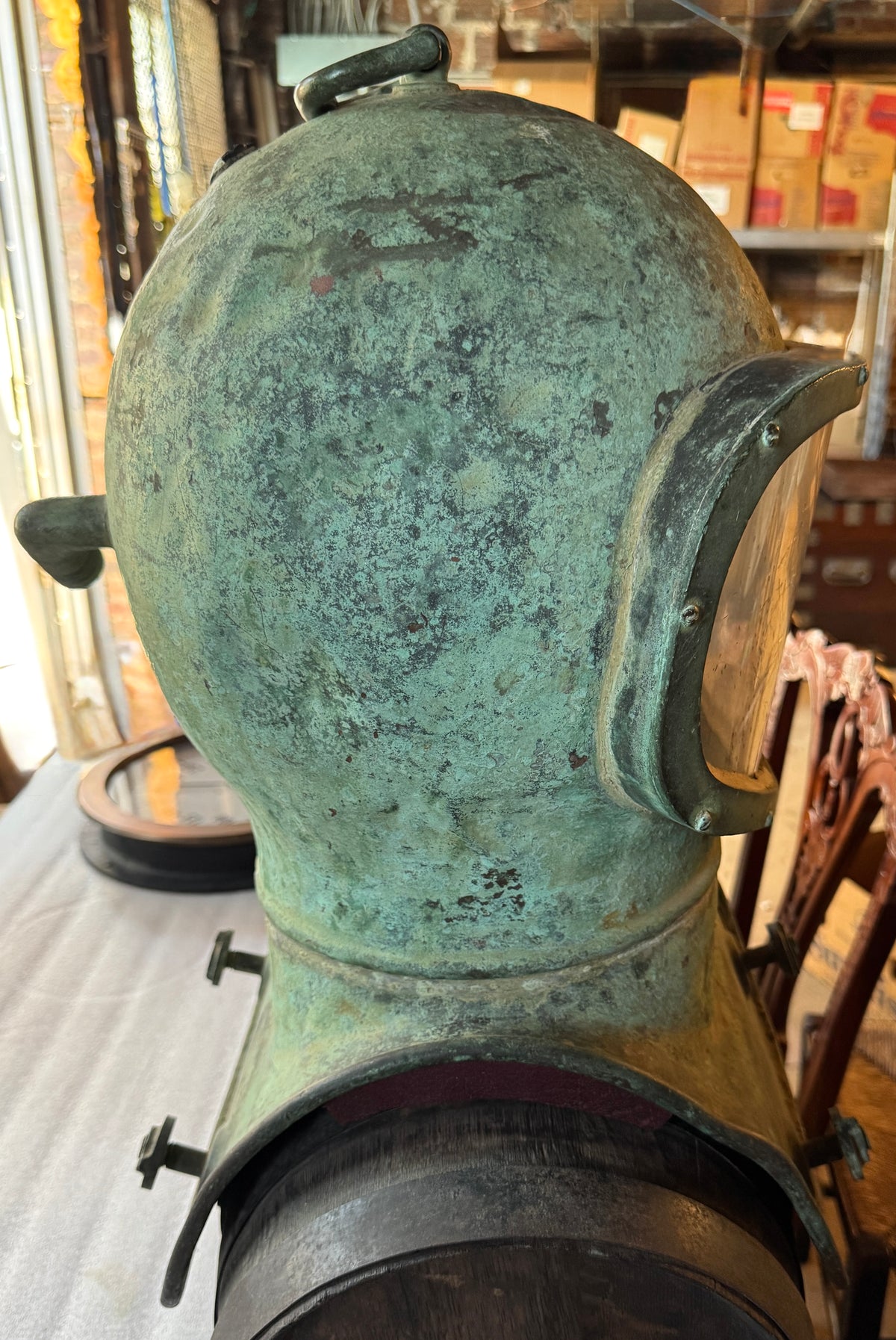 Morse Shallow Diver's Helmet Circa 1946