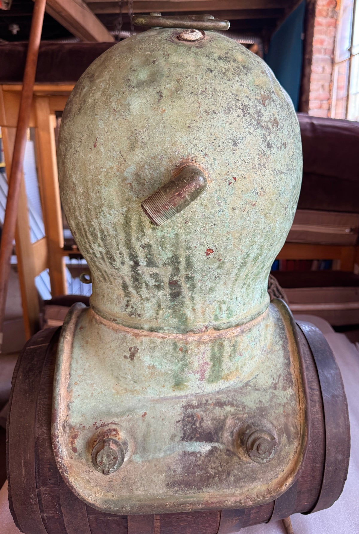 Morse Shallow Diver's Helmet Circa 1946