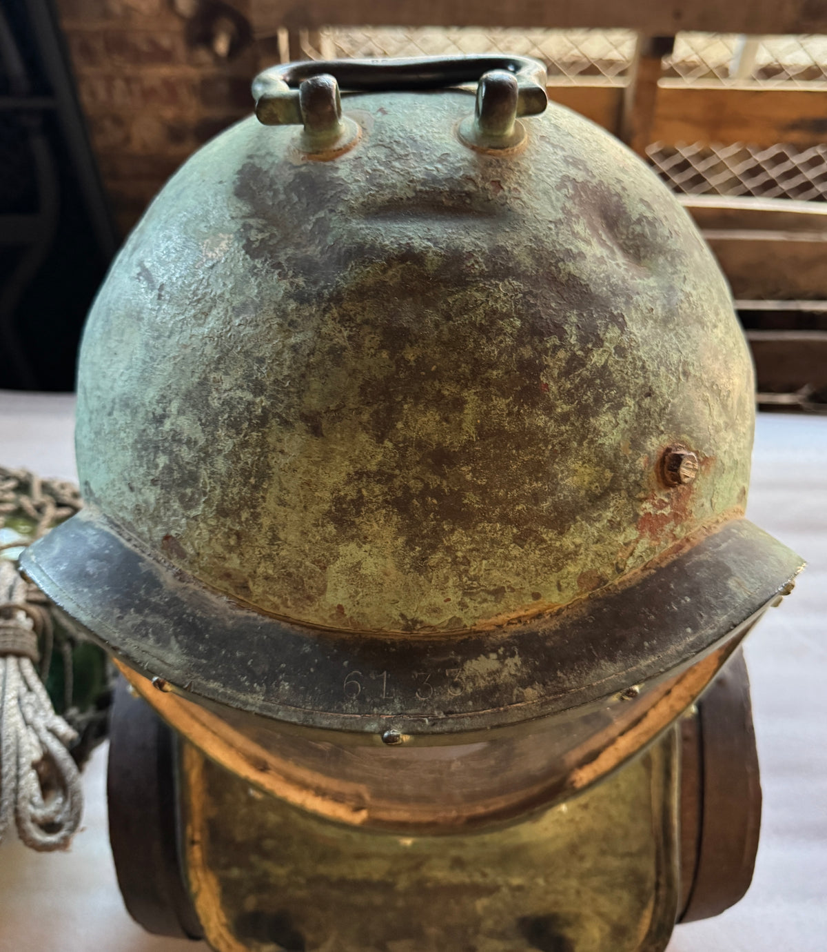 Morse Shallow Diver's Helmet Circa 1946