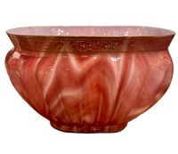 Art Glass Jardiniere Attributed To Loetz