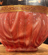 Art Glass Jardiniere Attributed To Loetz