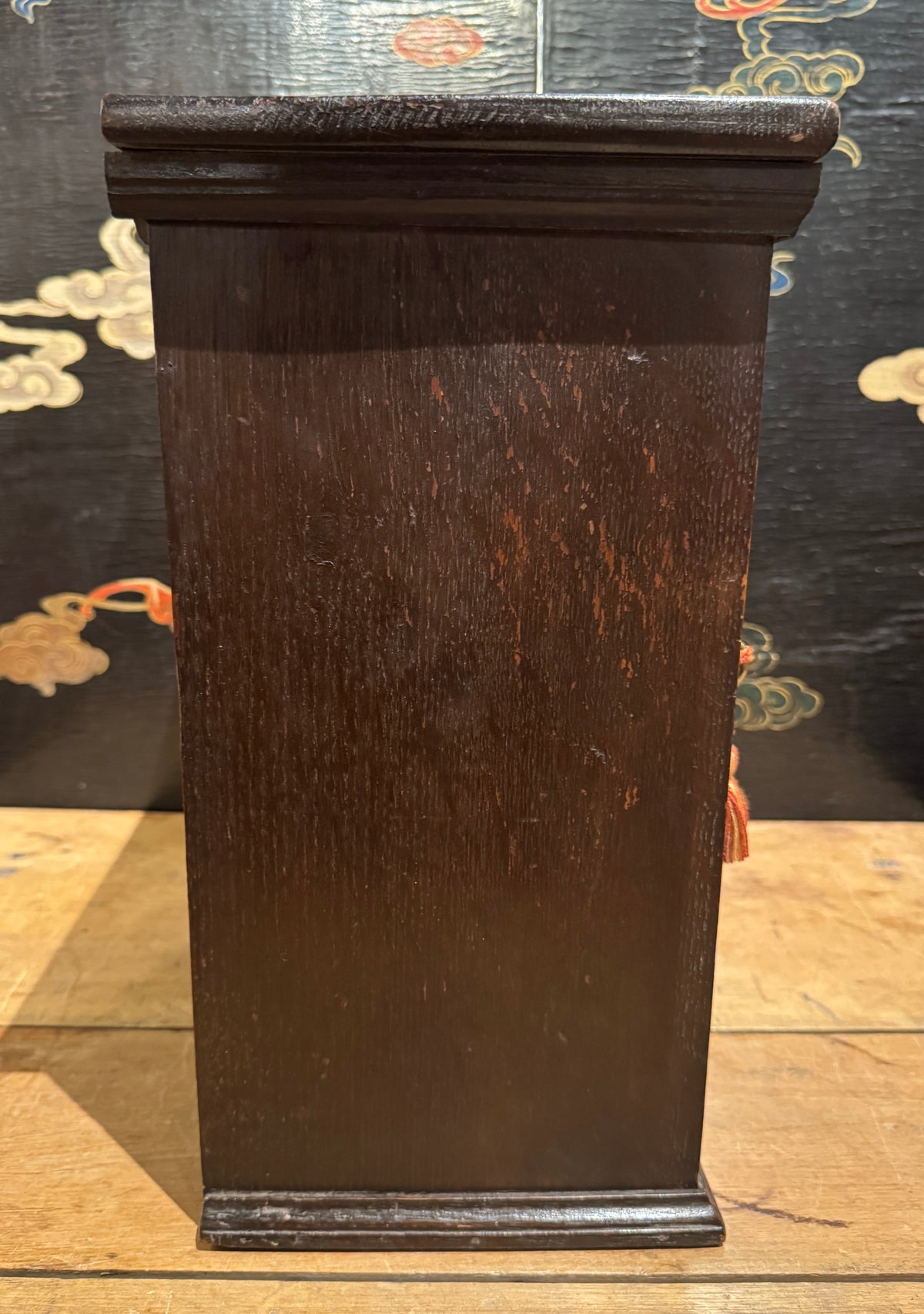 19th Century Jacobean Revival Table Top Valuables Cabinet