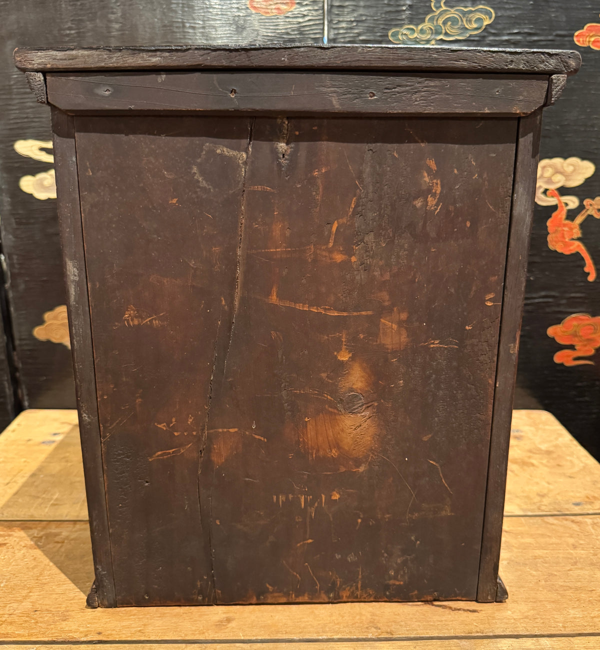 19th Century Jacobean Revival Table Top Valuables Cabinet
