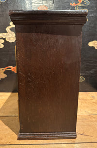 19th Century Jacobean Revival Table Top Valuables Cabinet