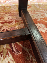 Late 19th Century English Gothic Revival Oak Library Table