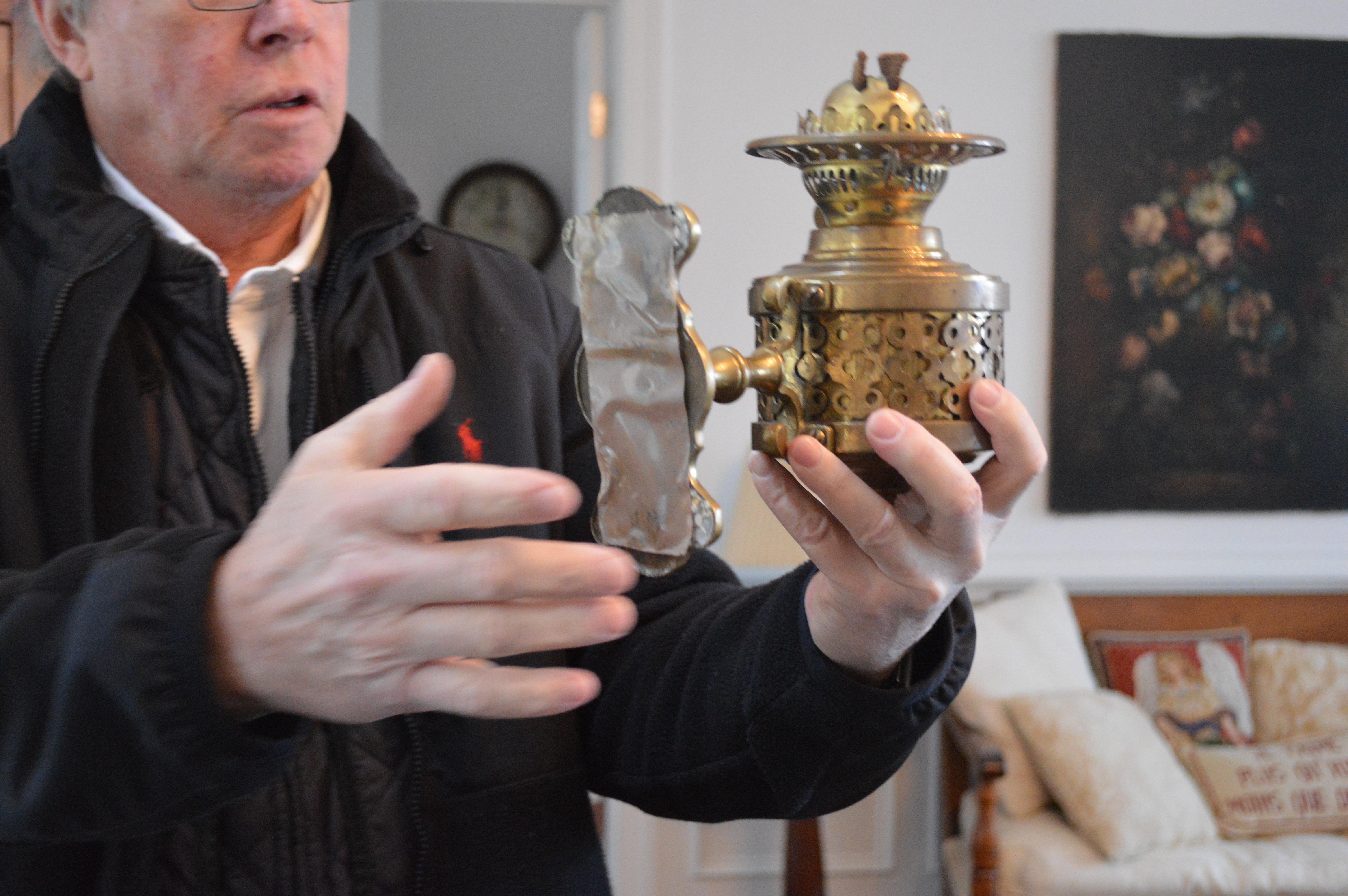 Appraising an antique collection at Village Antiques
